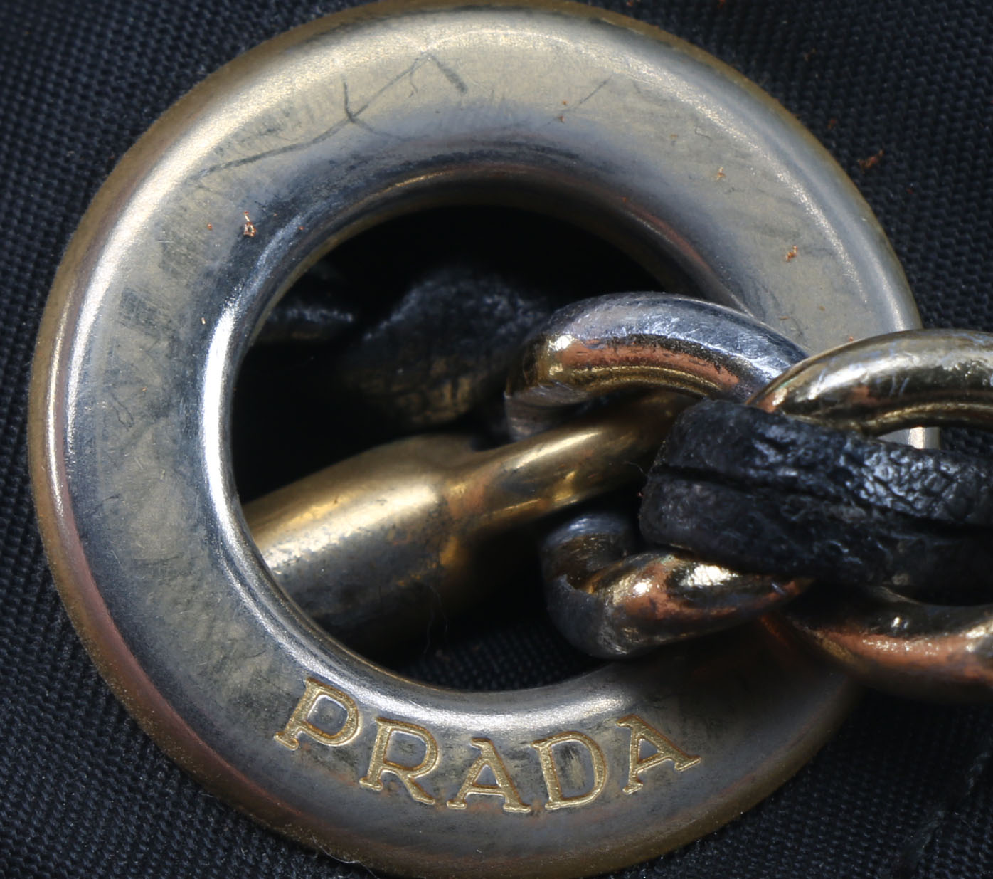 Black Prada Shoulder Bag