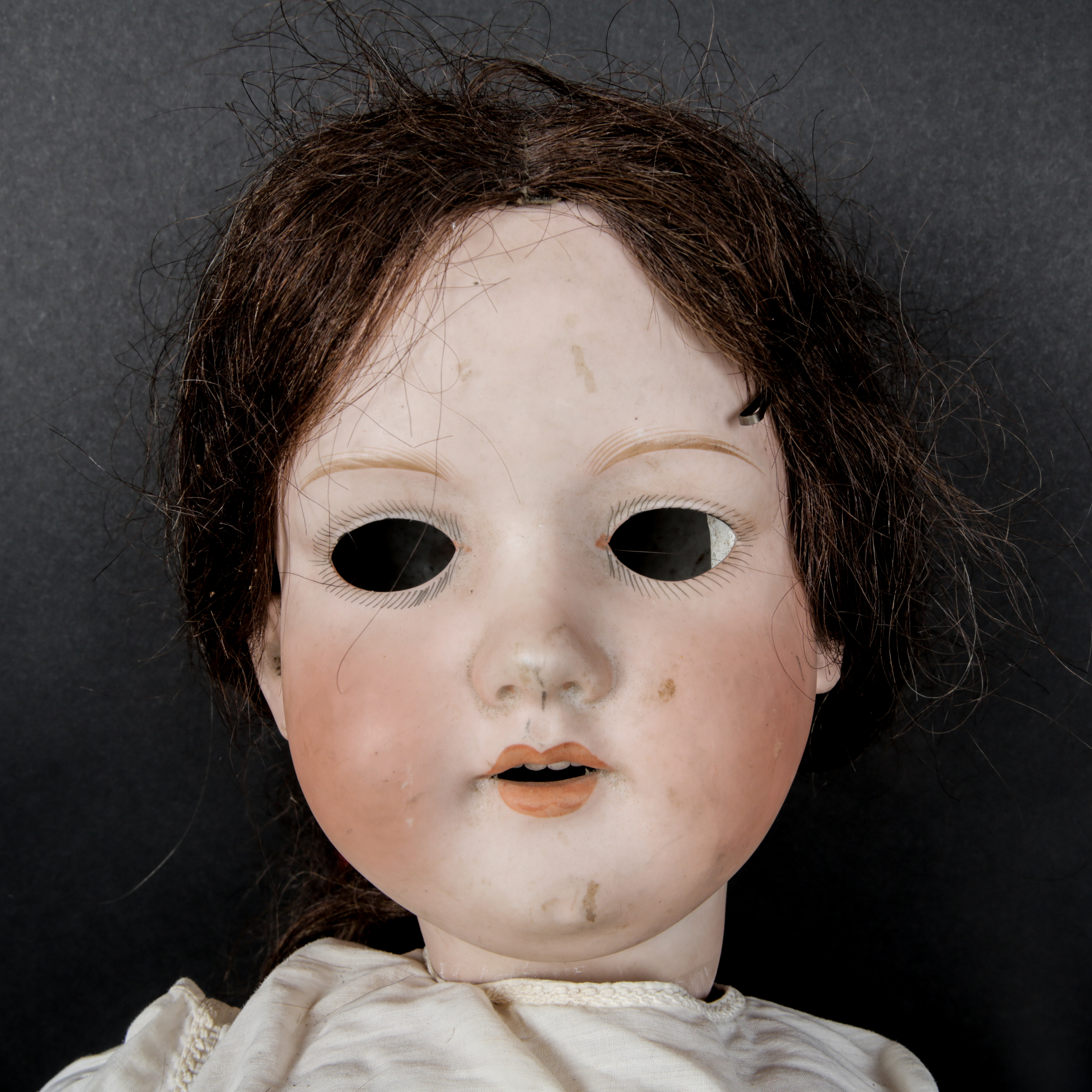 Antique Armand Marseille Doll with Bisque Head and Human Hair