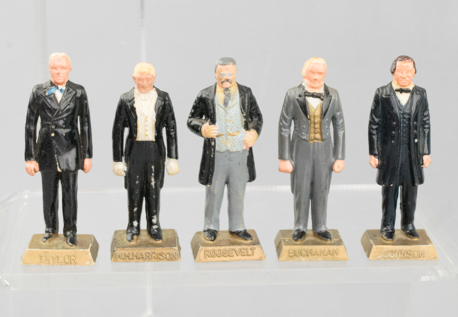 Marx Toys 1960s Era Presidential Figurines with Duplicates