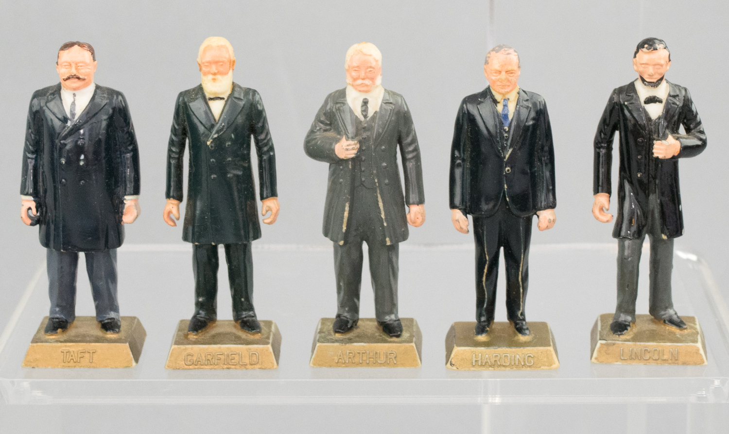 Marx Toys 1960s Era Presidential Figurines with Duplicates