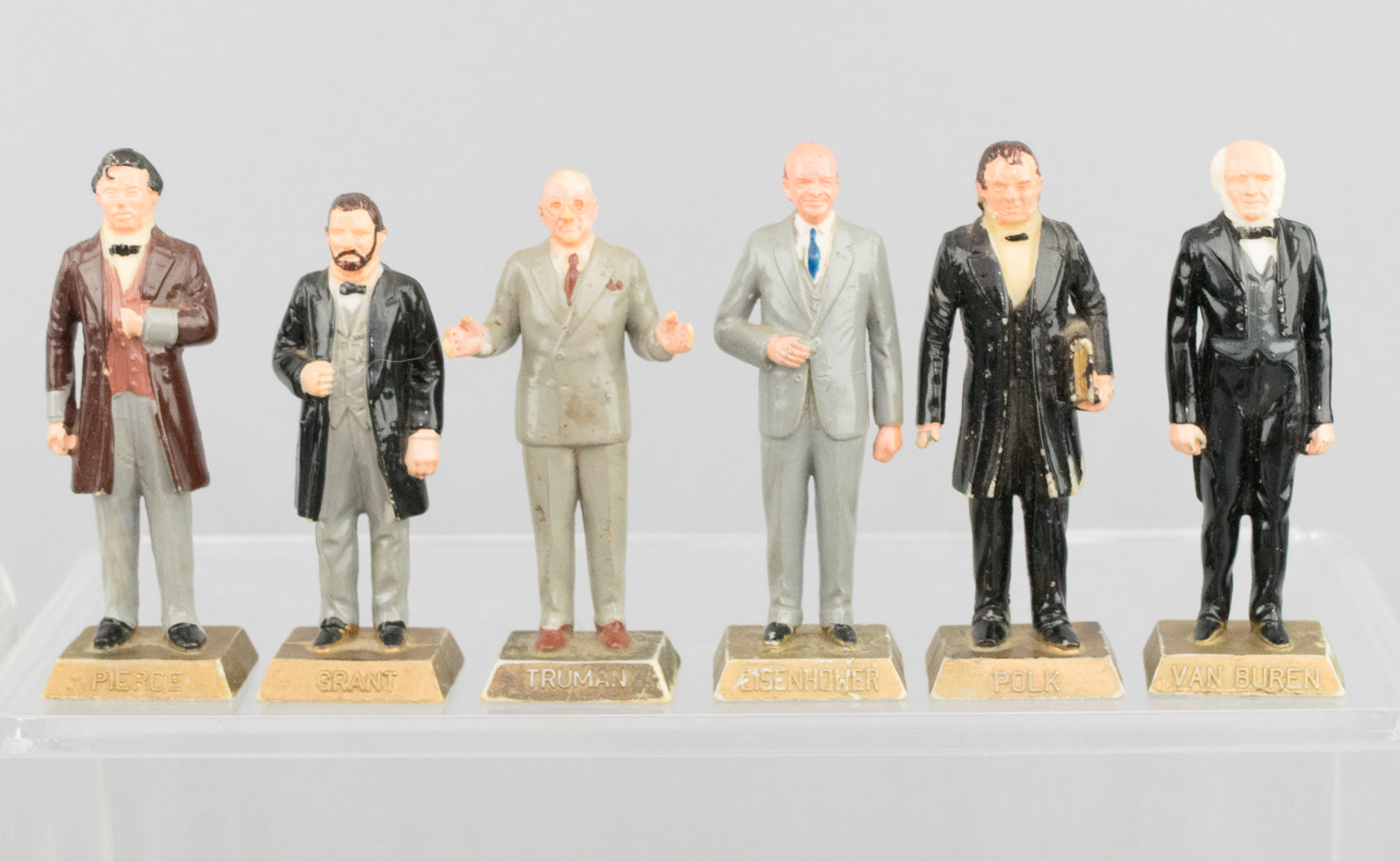 Marx Toys 1960s Era Presidential Figurines with Duplicates