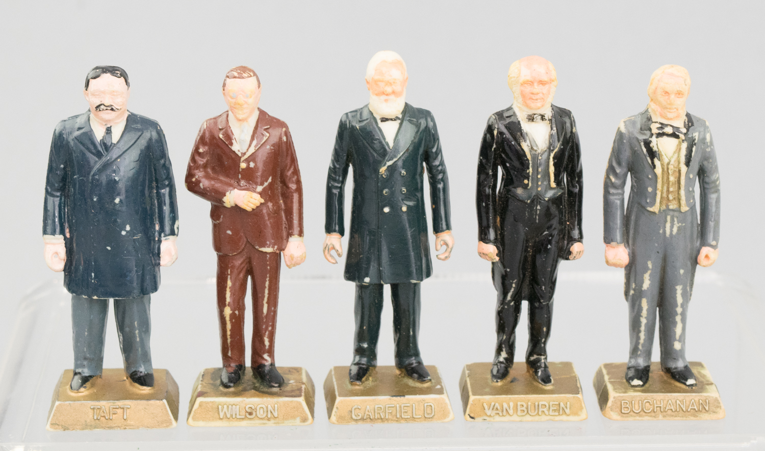 Marx Toys 1960s Era Presidential Figurines with Duplicates