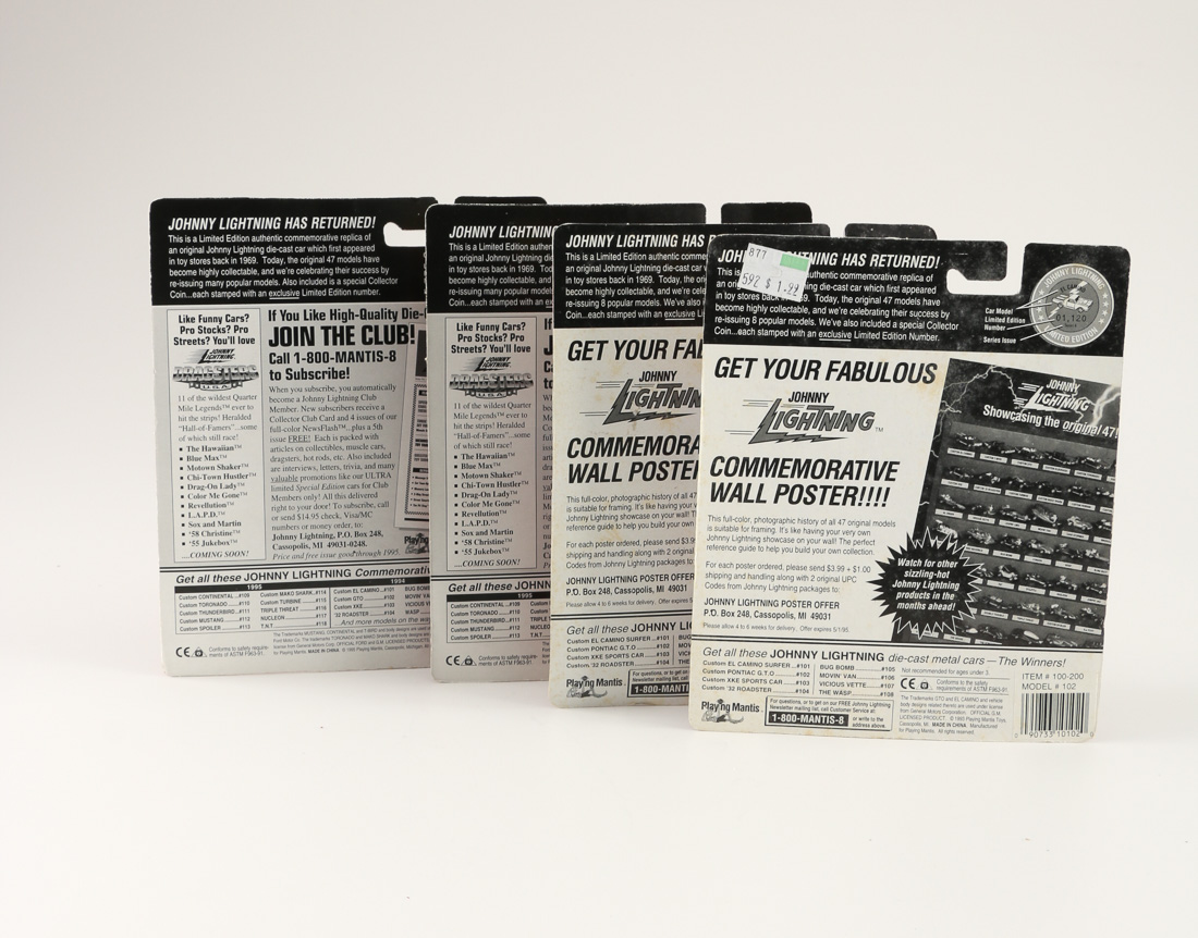 Johnny Lightning Die-Cast Toy Cars