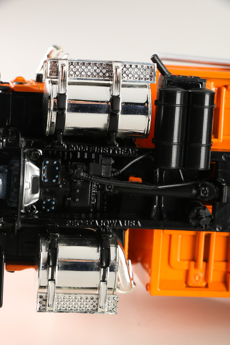 Pair of Die-Cast Dump Trucks with Snow Plows