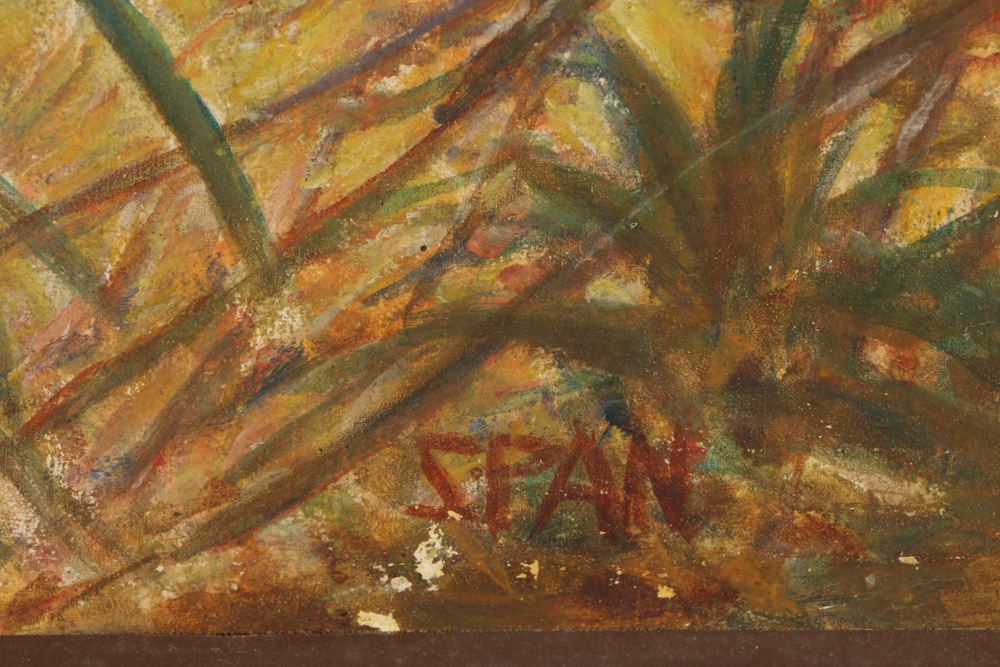 Emil Span Signed Original Oil Landscape Painting