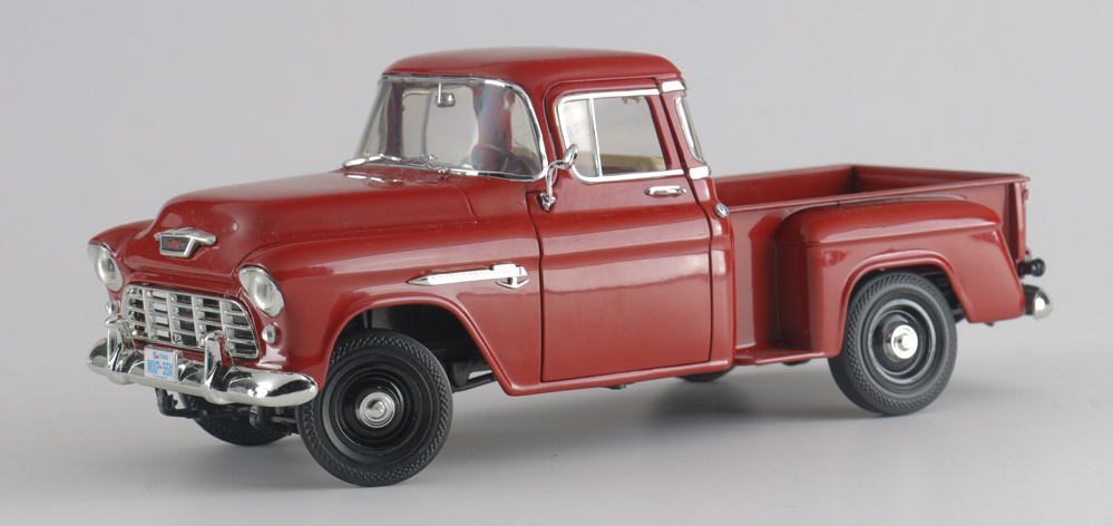 Collection of Classic Chevrolet Pick Up Die-cast Cars