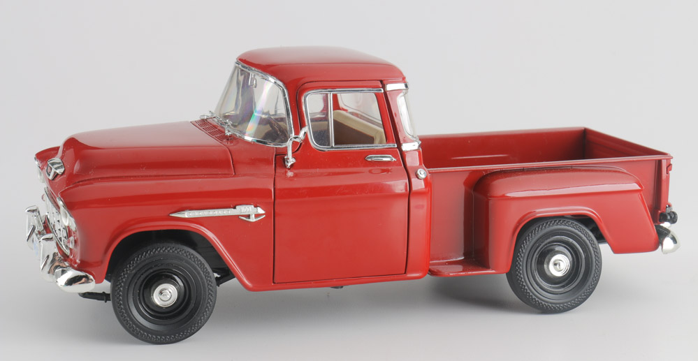 Collection of Classic Chevrolet Pick Up Die-cast Cars