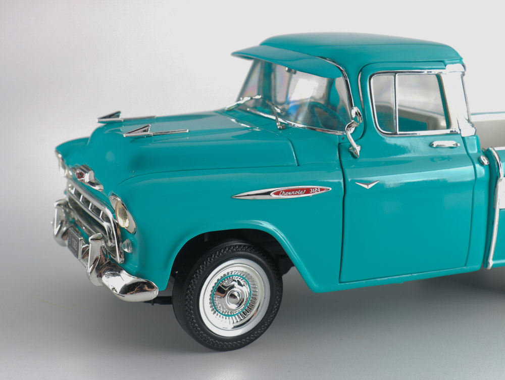 Collection of Classic Chevrolet Pick Up Die-cast Cars