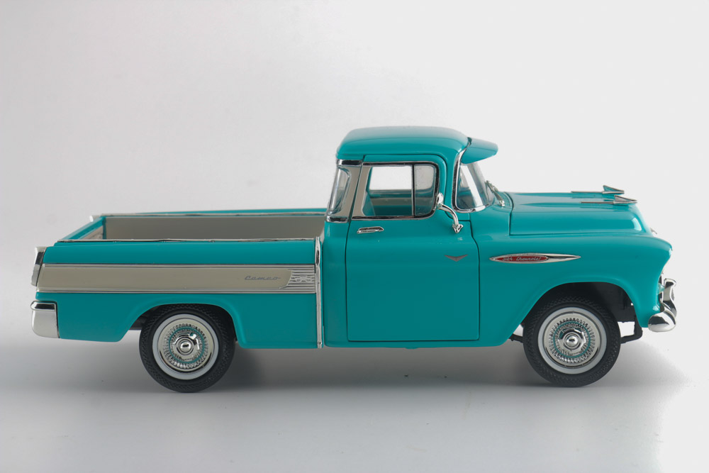 Collection of Classic Chevrolet Pick Up Die-cast Cars