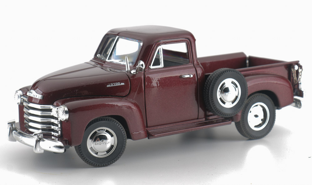 Collection of Classic Chevrolet Pick Up Die-cast Cars