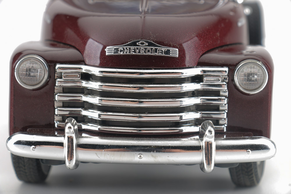 Collection of Classic Chevrolet Pick Up Die-cast Cars