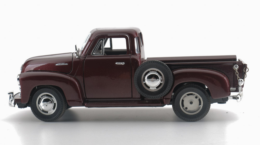 Collection of Classic Chevrolet Pick Up Die-cast Cars
