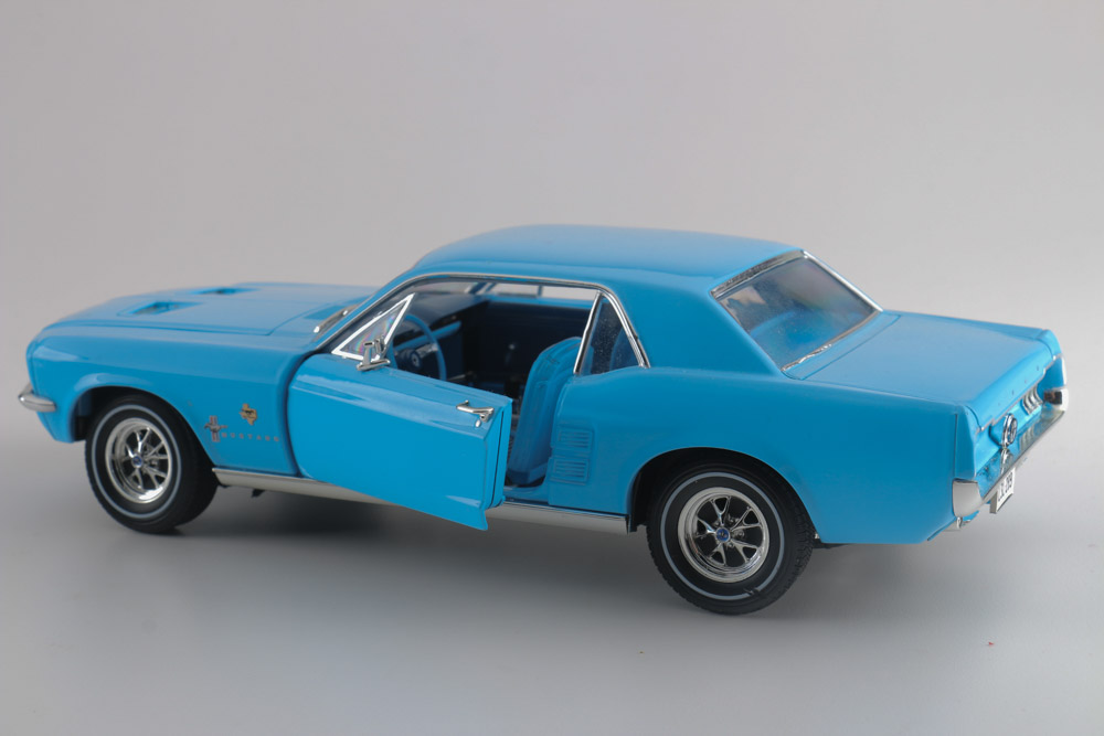 Collection of Classic Ford Mustang Die-Cast Cars