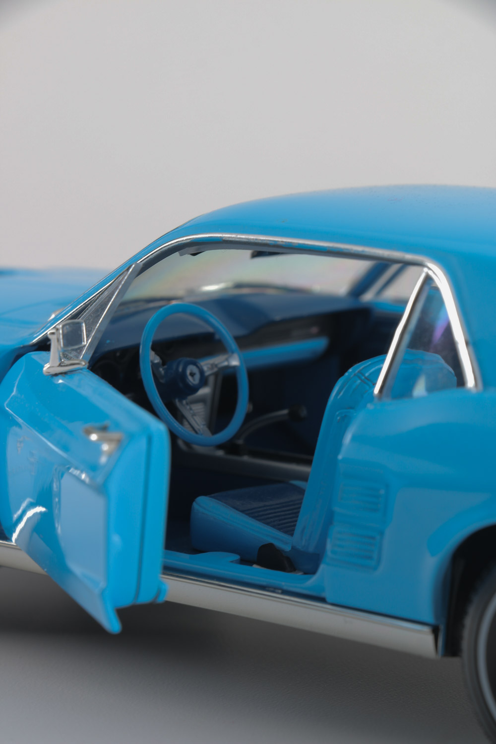 Collection of Classic Ford Mustang Die-Cast Cars