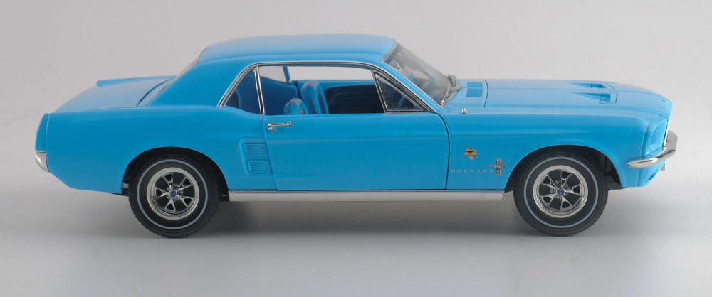 Collection of Classic Ford Mustang Die-Cast Cars