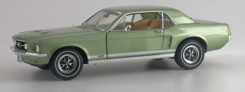 Collection of Classic Ford Mustang Die-Cast Cars