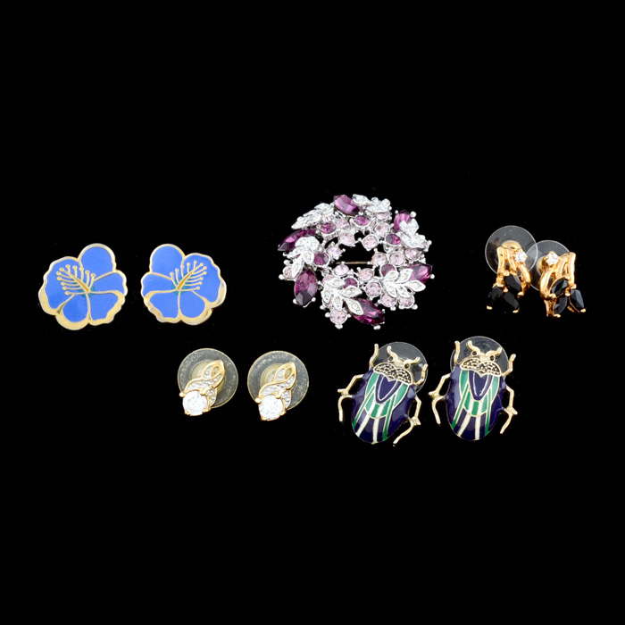 Assortment of Costume Jewelry