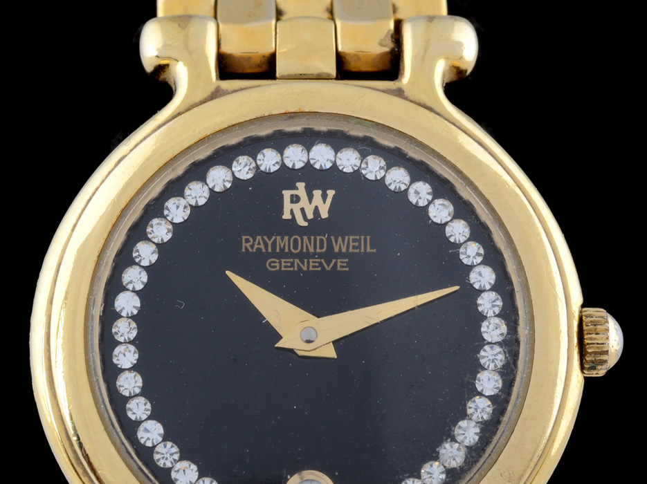 Raymond Weil Geneve 18K Gold Electroplated Watch