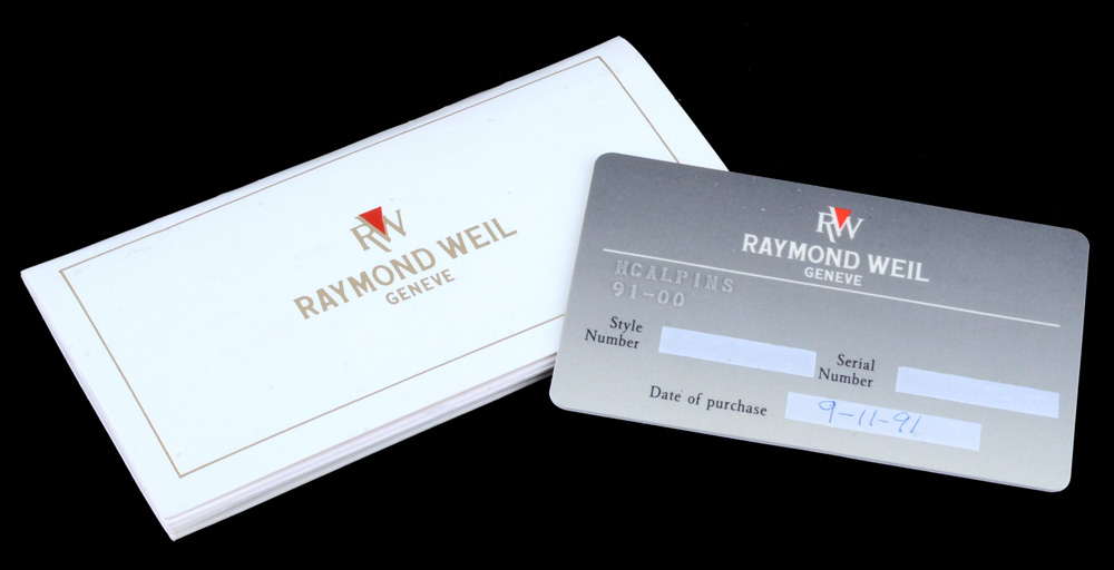 Raymond Weil Geneve 18K Gold Electroplated Watch