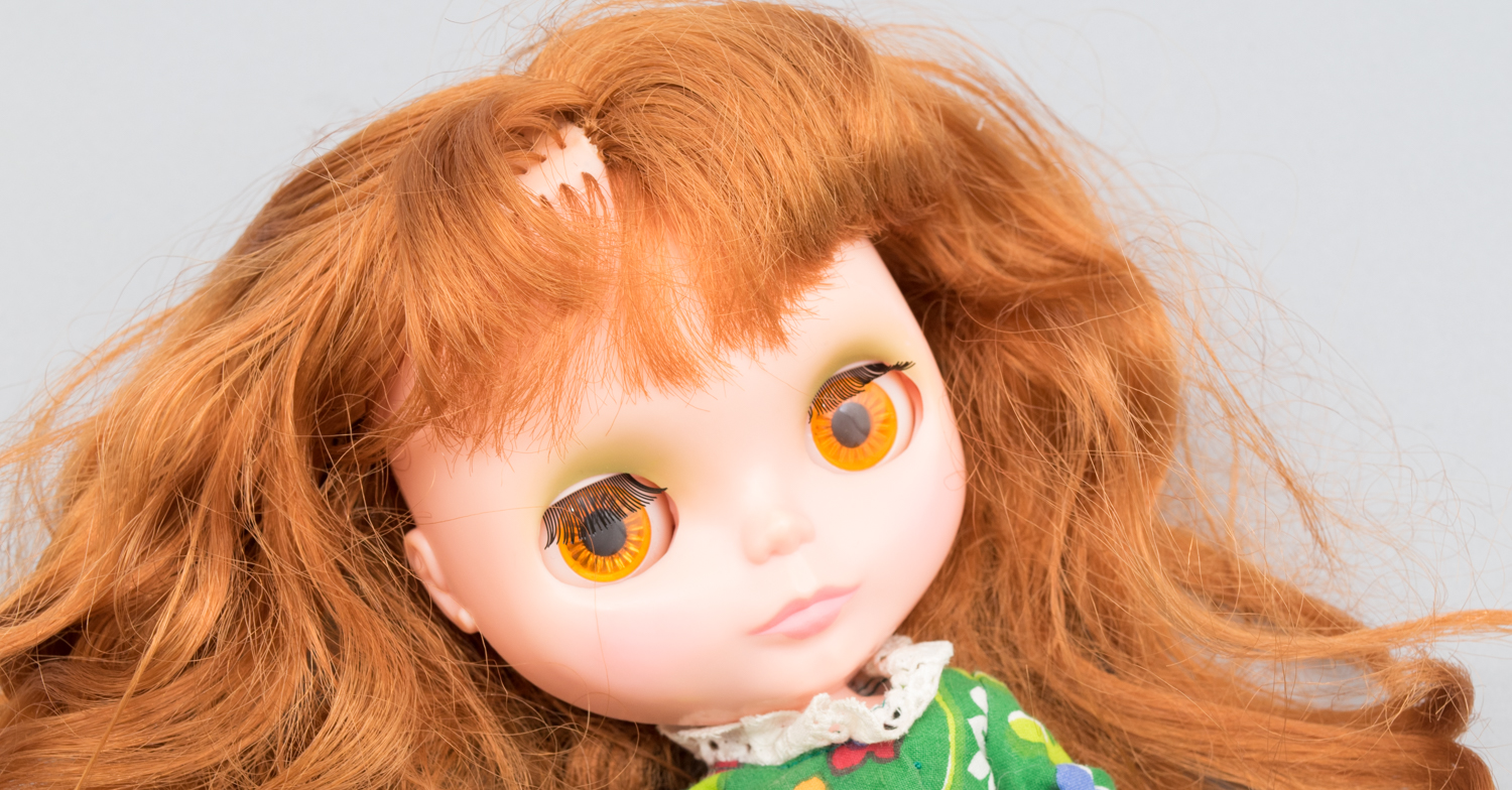 1972 Kenner Blythe Doll with Red Hair and Original Dress