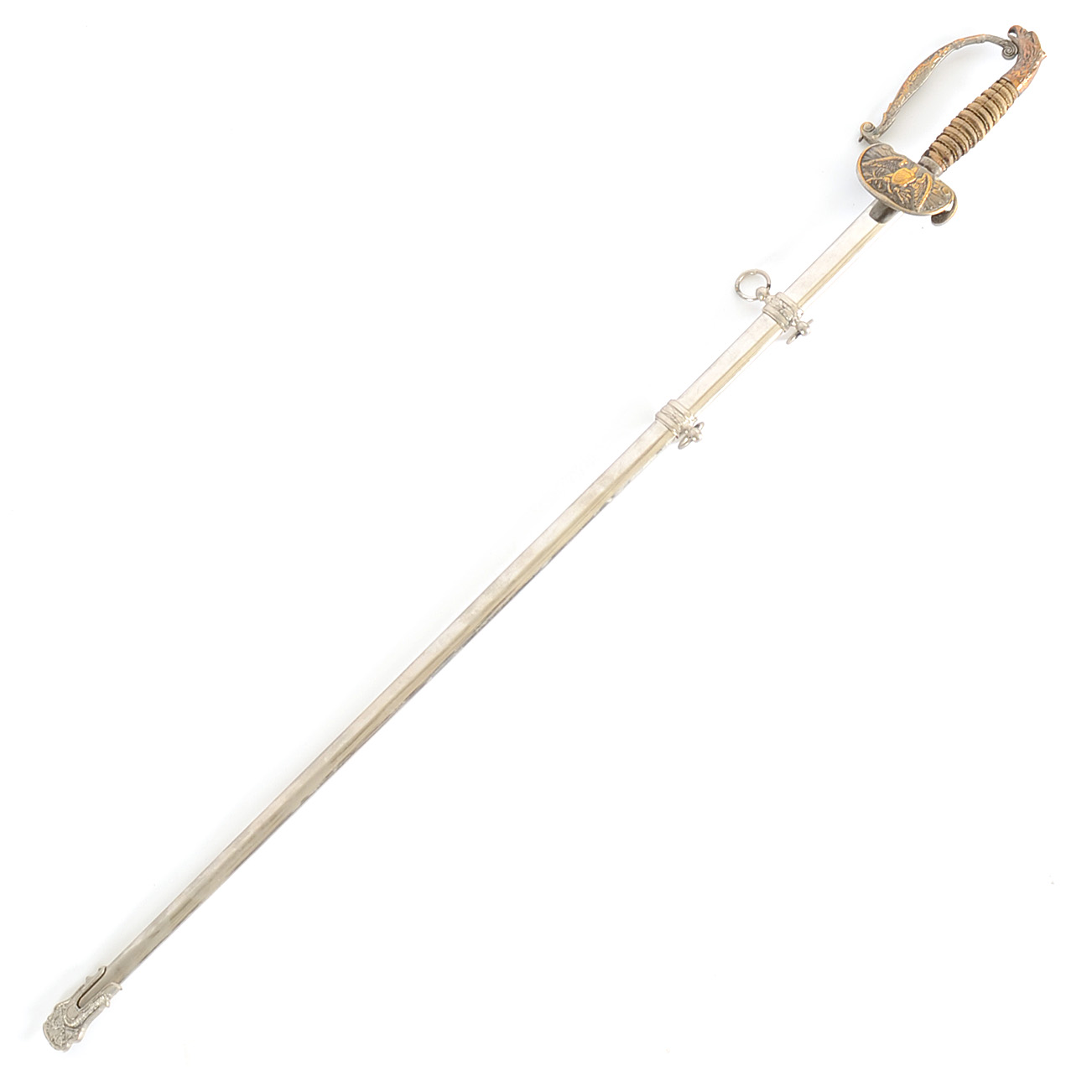 Militia Ceremonial Dress Sword with Eagle Head Pommel