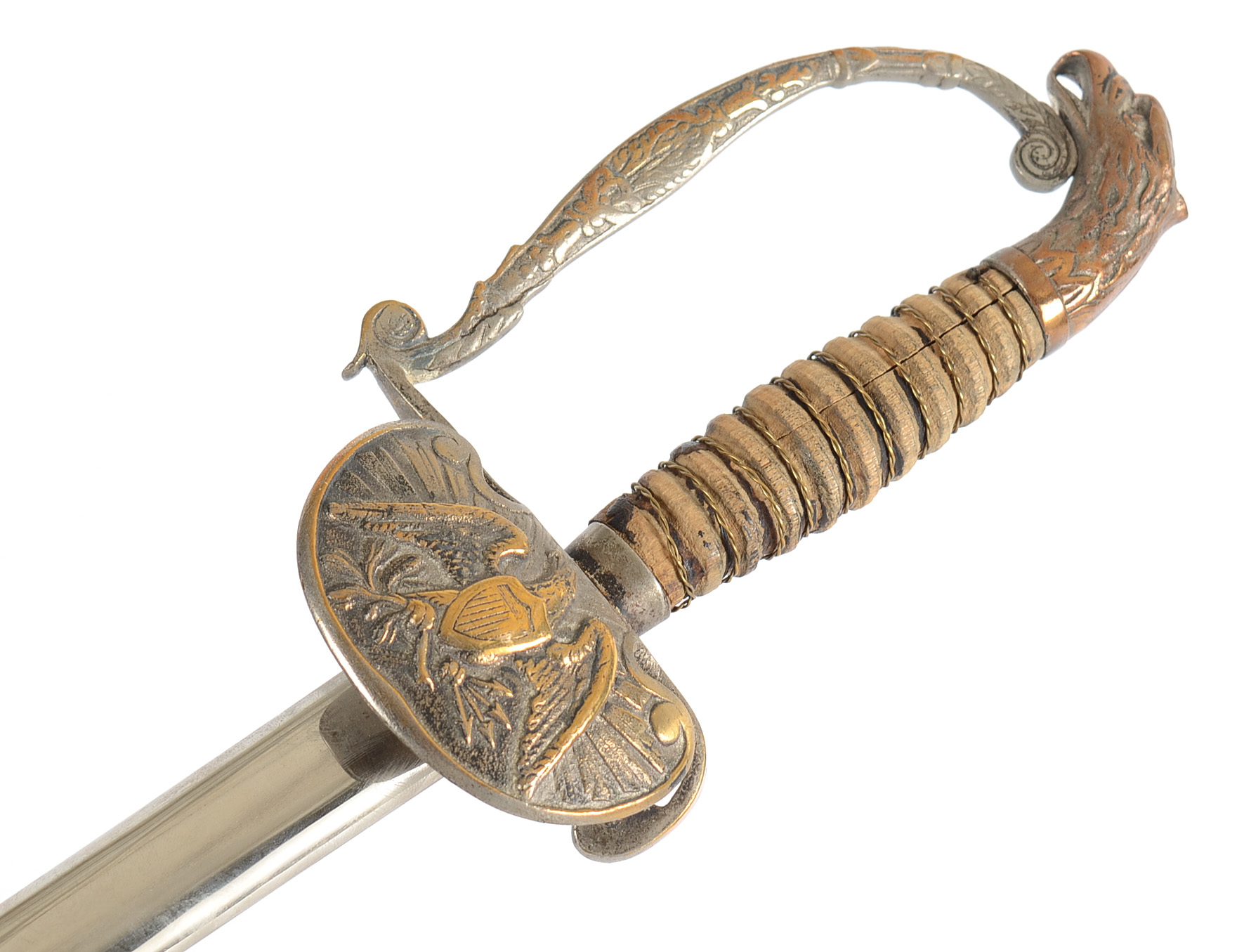 Militia Ceremonial Dress Sword with Eagle Head Pommel