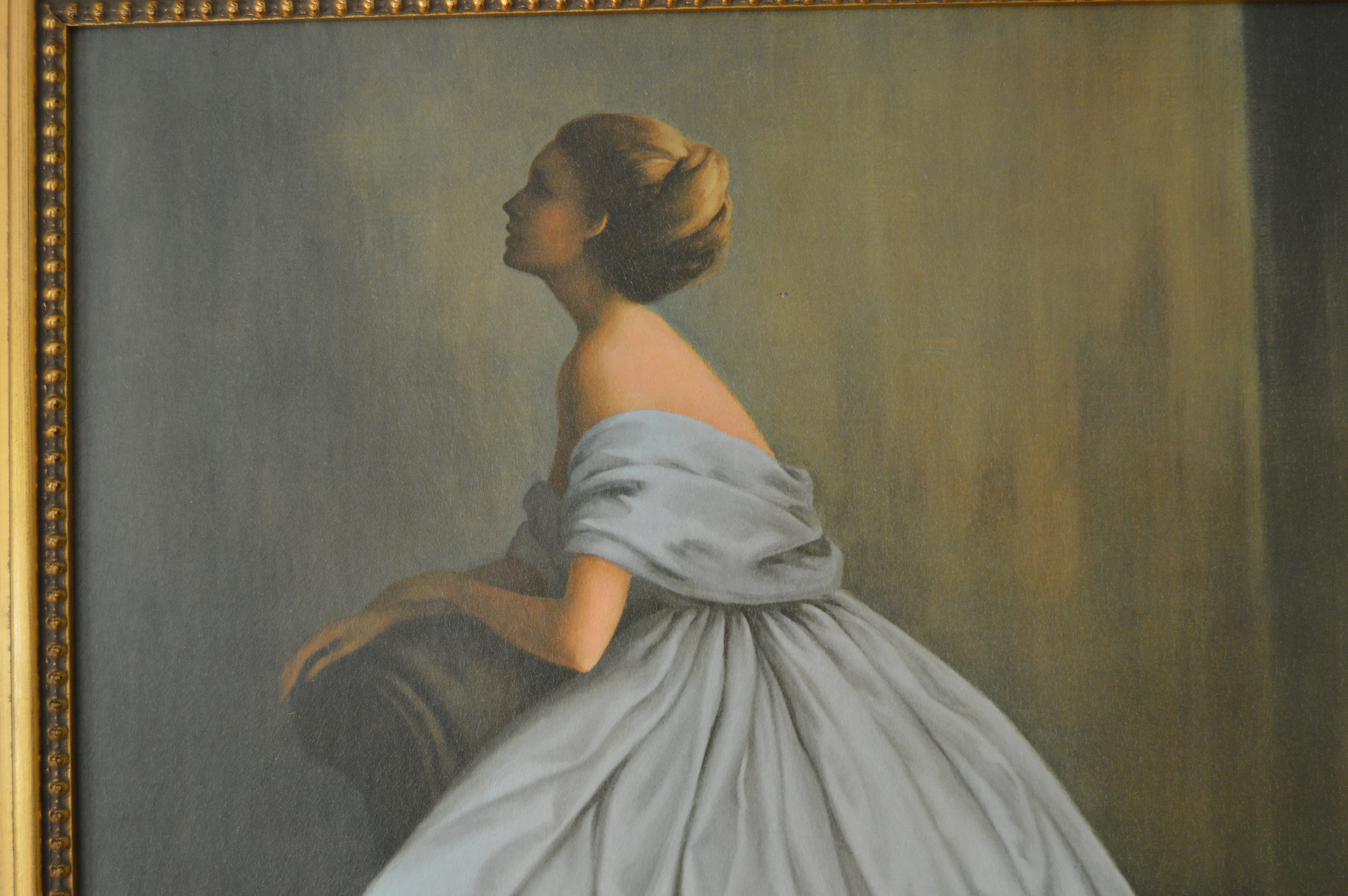 Reproduction Print of Vintage Painting Sound of Music