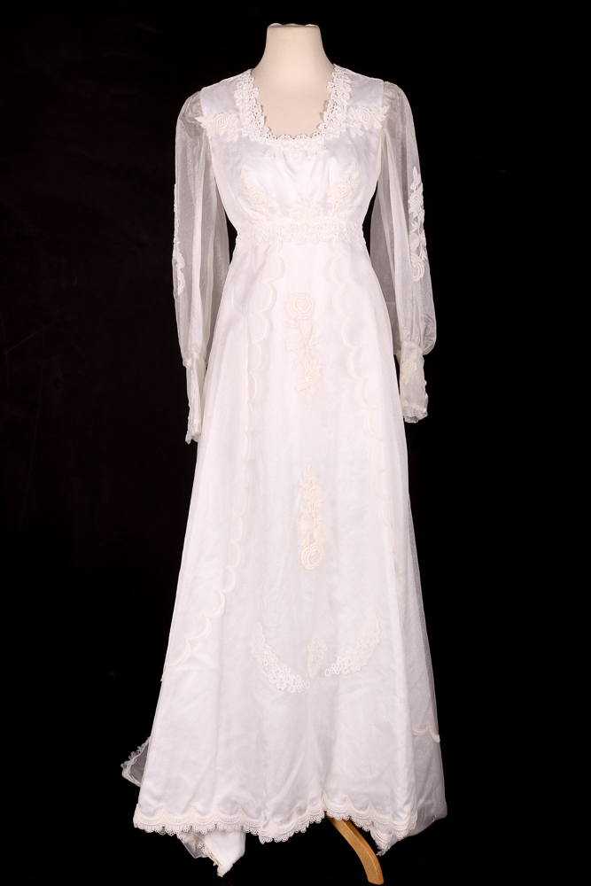 Set of Vintage Wedding Gowns