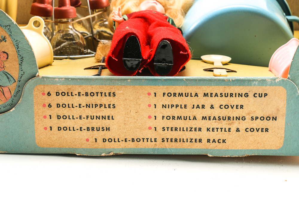 Doll-E-Nurser Feeding Set and "The Surprise Doll" Book