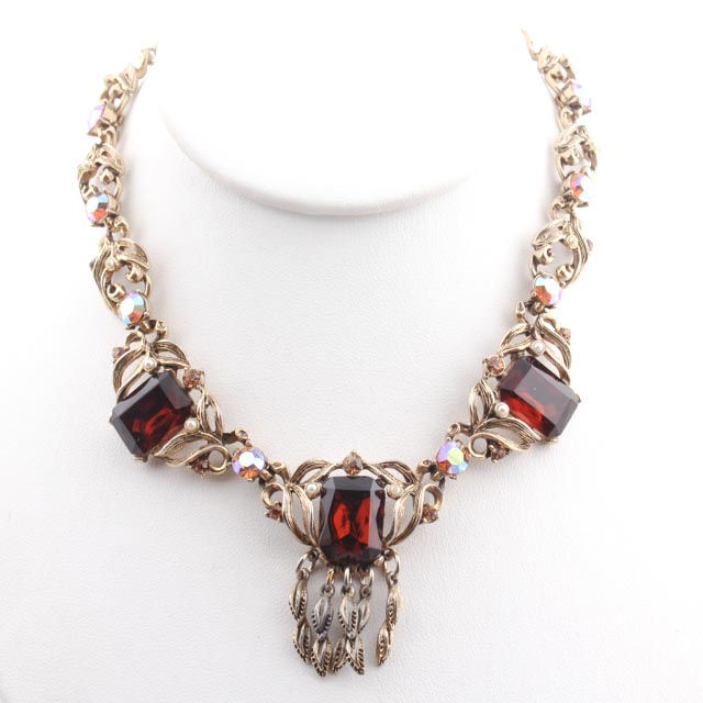 Amerique Baroque Crystal Necklace