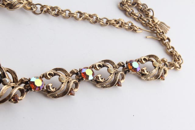 Amerique Baroque Crystal Necklace
