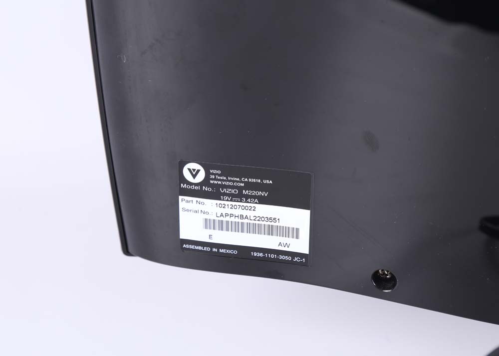 Vizio Television and Philips VCR/DVD Player