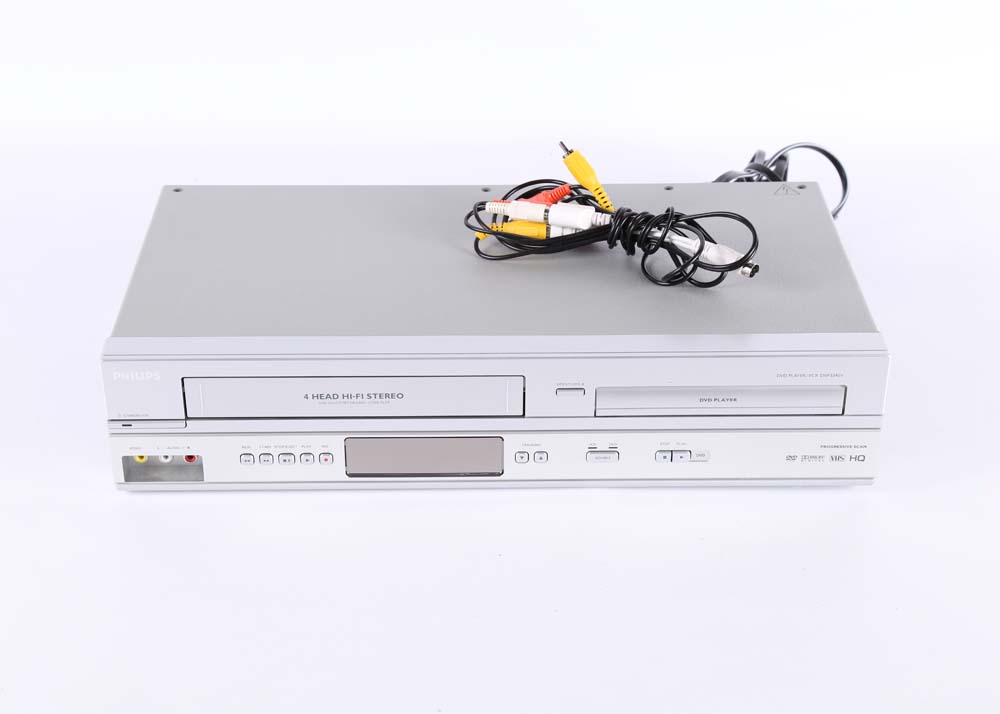 Vizio Television and Philips VCR/DVD Player
