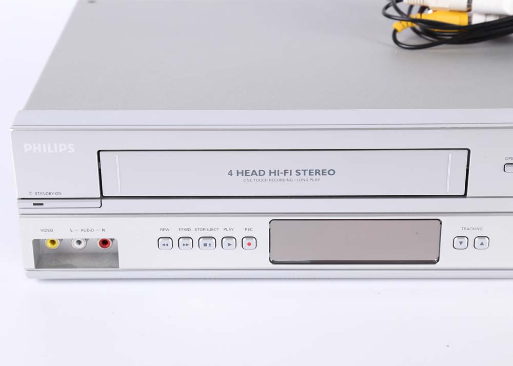 Vizio Television and Philips VCR/DVD Player