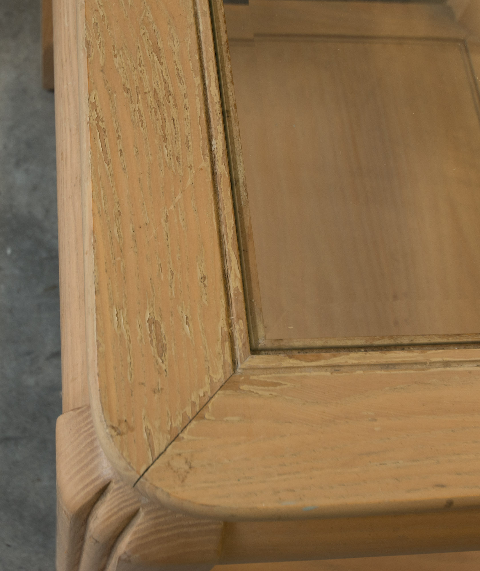 Pair of Modern Glass Top Side Tables