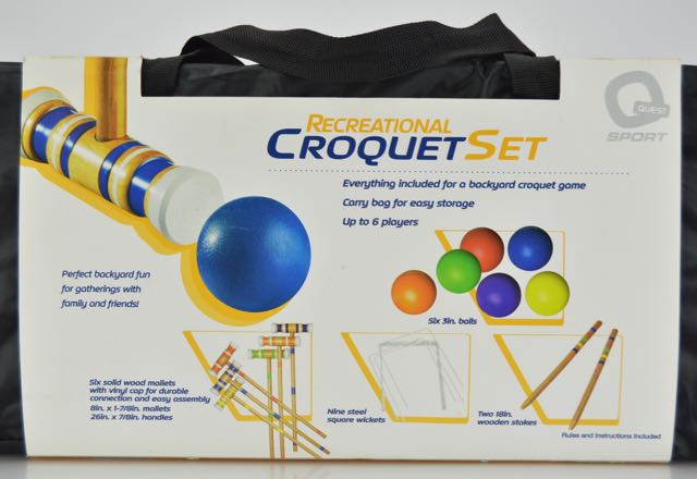 Quest Sport Recreational Croquet Set