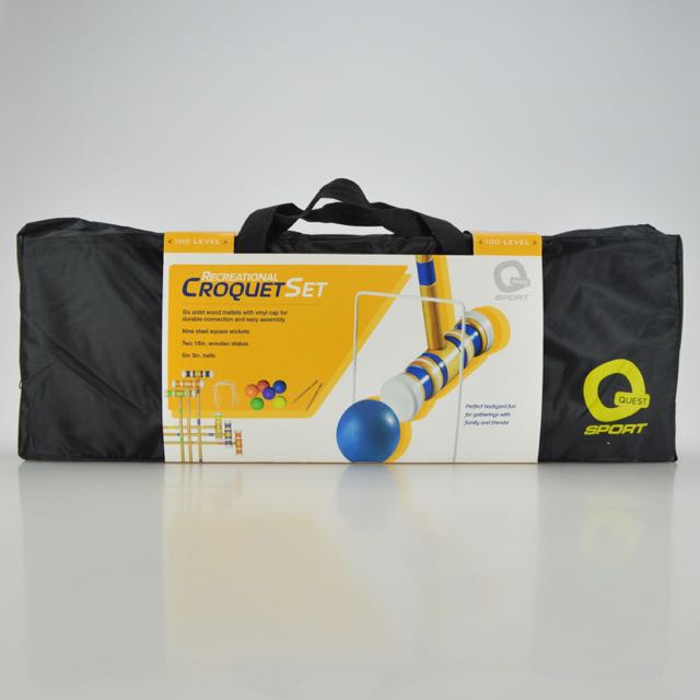 Quest Sport Recreational Croquet Set