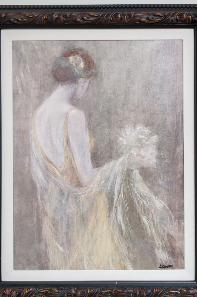 L. Carson Oil Painting on Canvas "Shimmer"