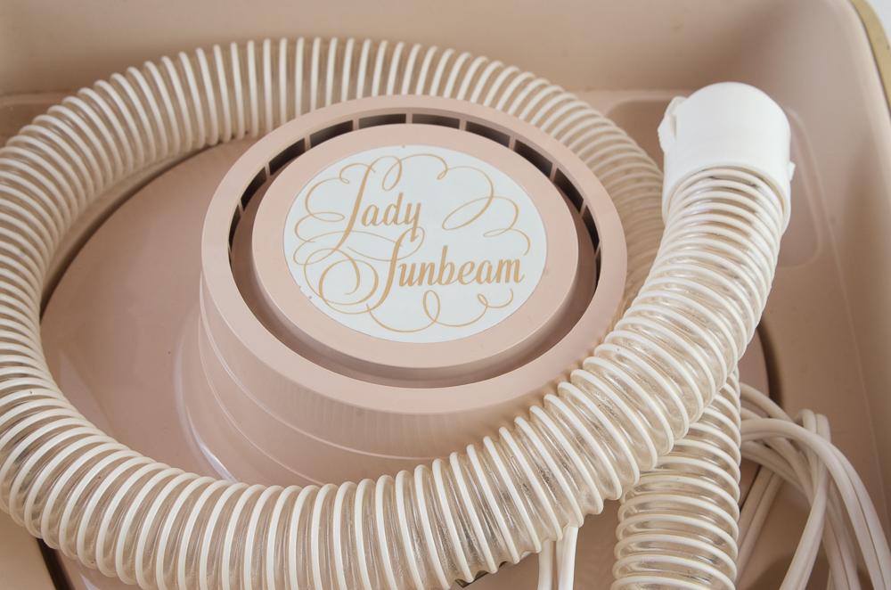 Vintage Lady Sunbeam Bonnet Hair Dryer