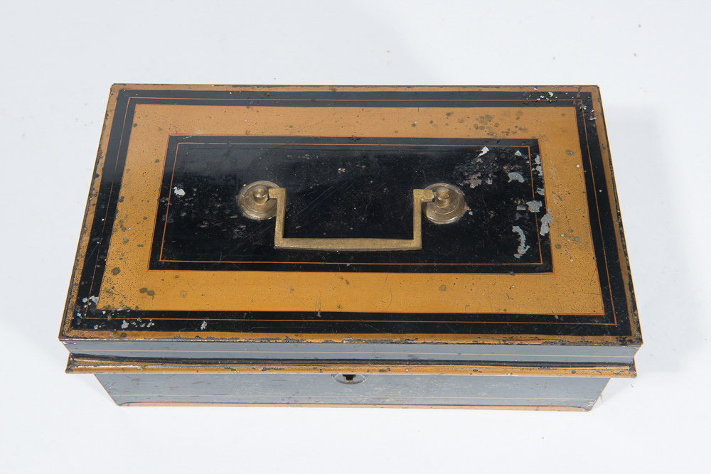 Pair of Antique Tax Collection Boxes