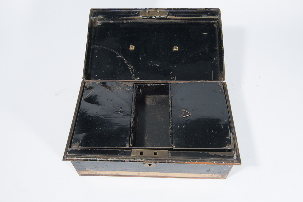 Pair of Antique Tax Collection Boxes