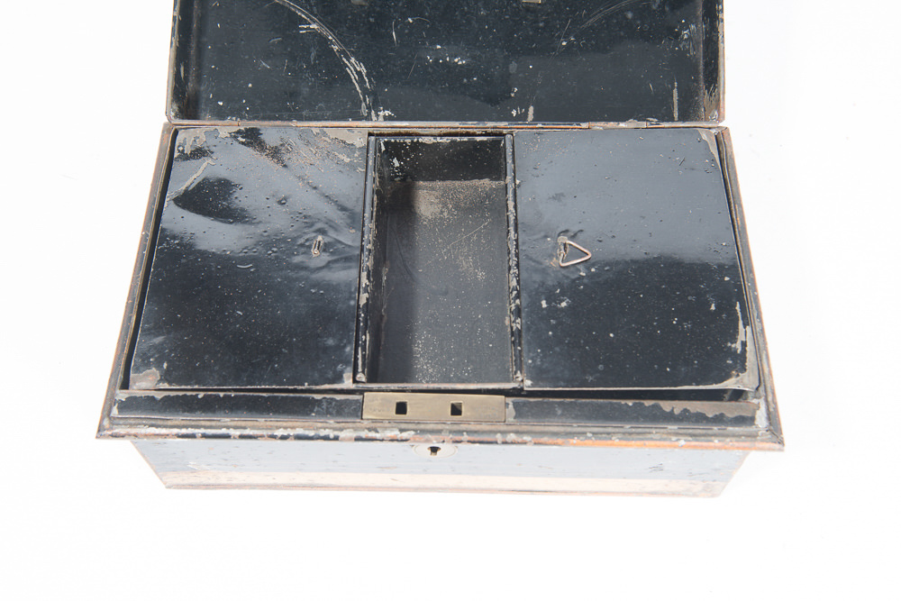 Pair of Antique Tax Collection Boxes