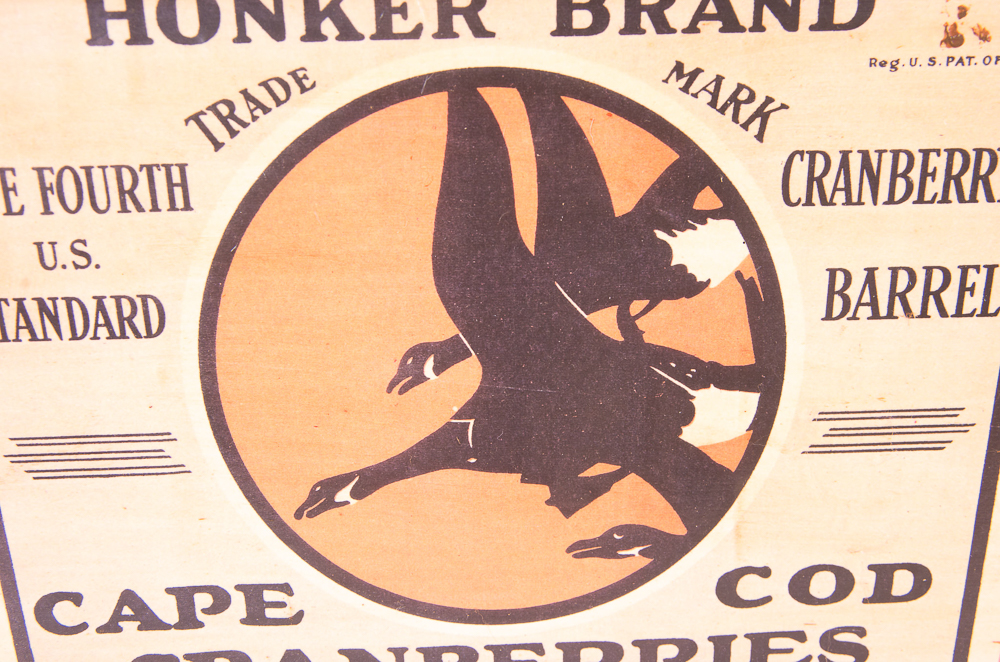 Vintage Cape Cod Cranberry Rake, Crate and Berry Picker