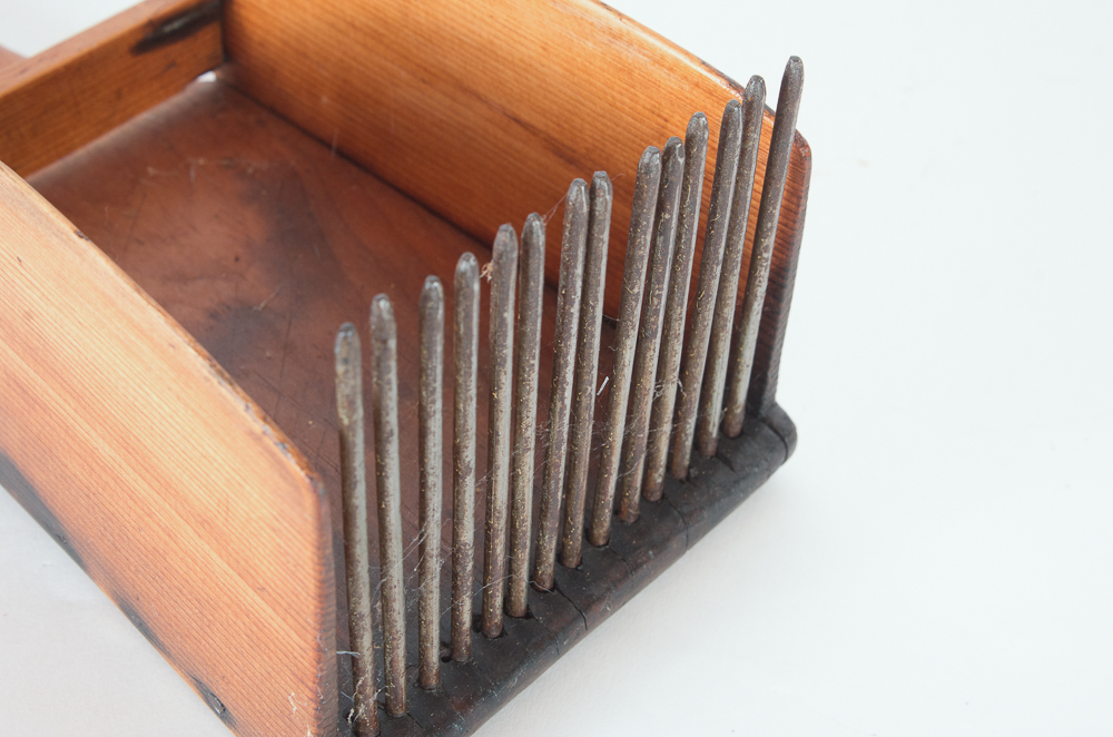 Vintage Cape Cod Cranberry Rake, Crate and Berry Picker