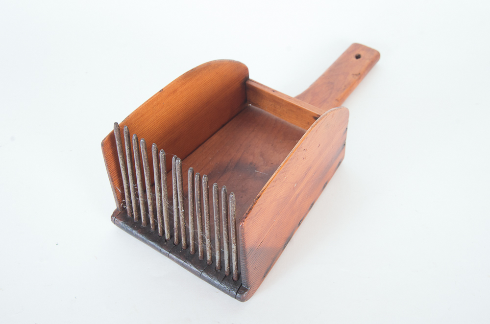 Vintage Cape Cod Cranberry Rake, Crate and Berry Picker