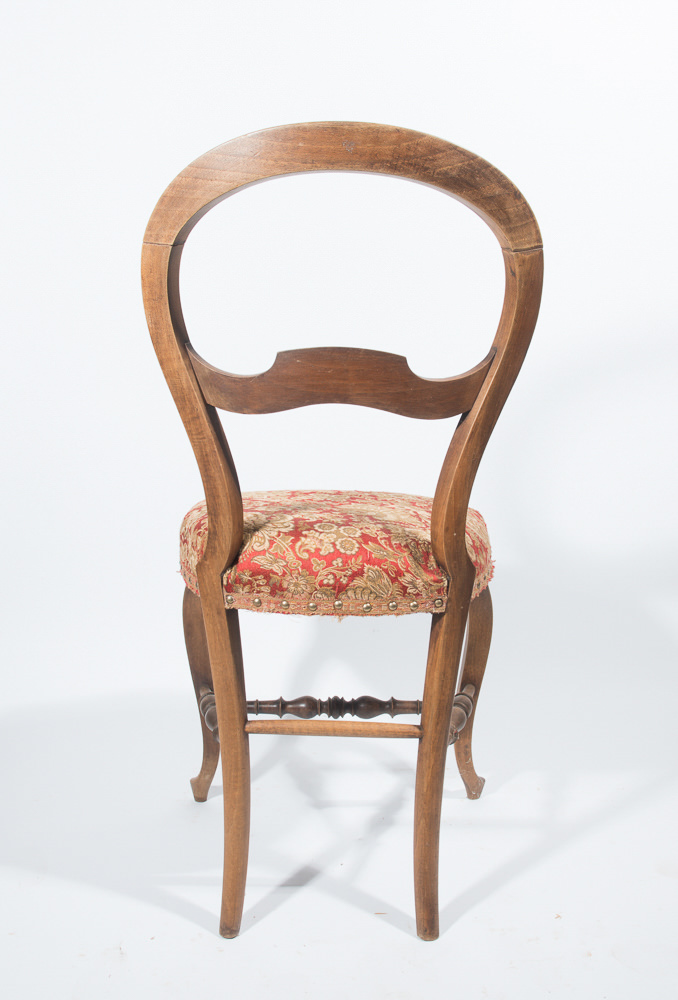 Pair of Balloon Back Chairs