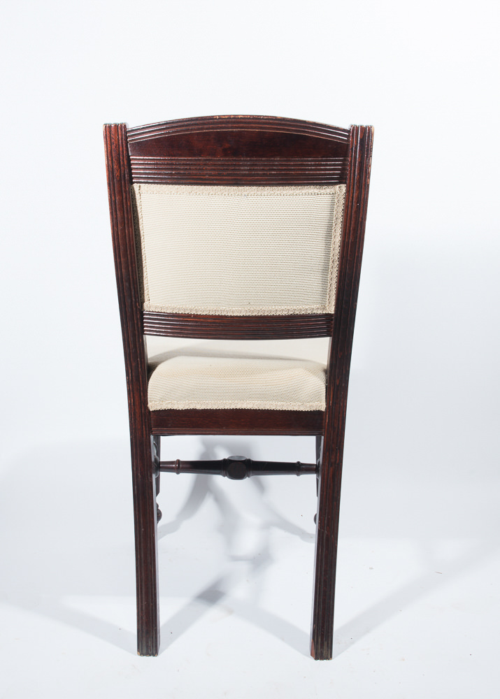 Antique English Turned Mahogany Chairs