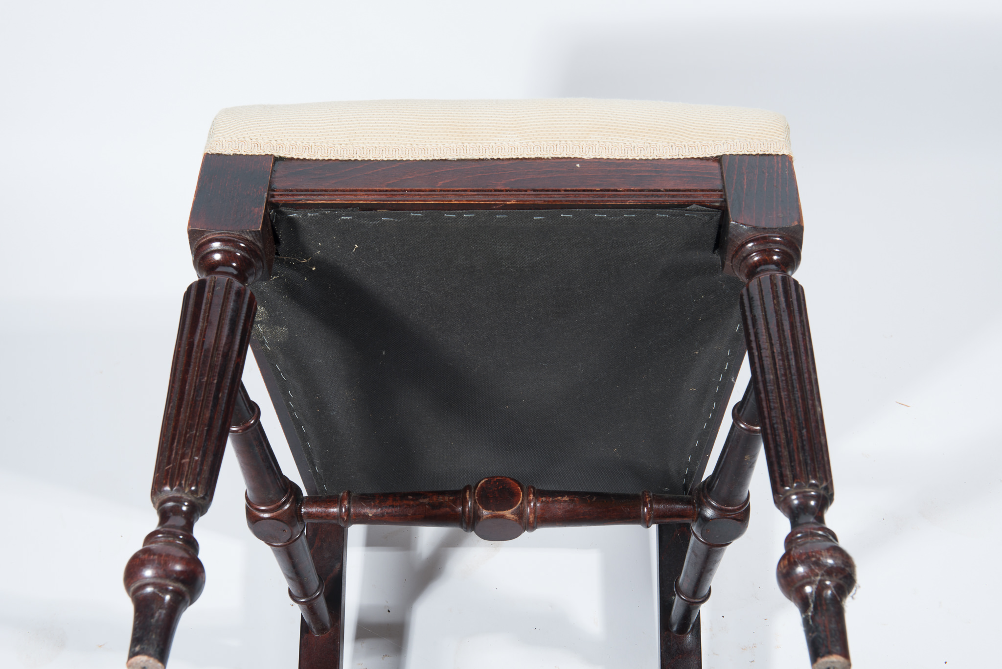 Antique English Turned Mahogany Chairs