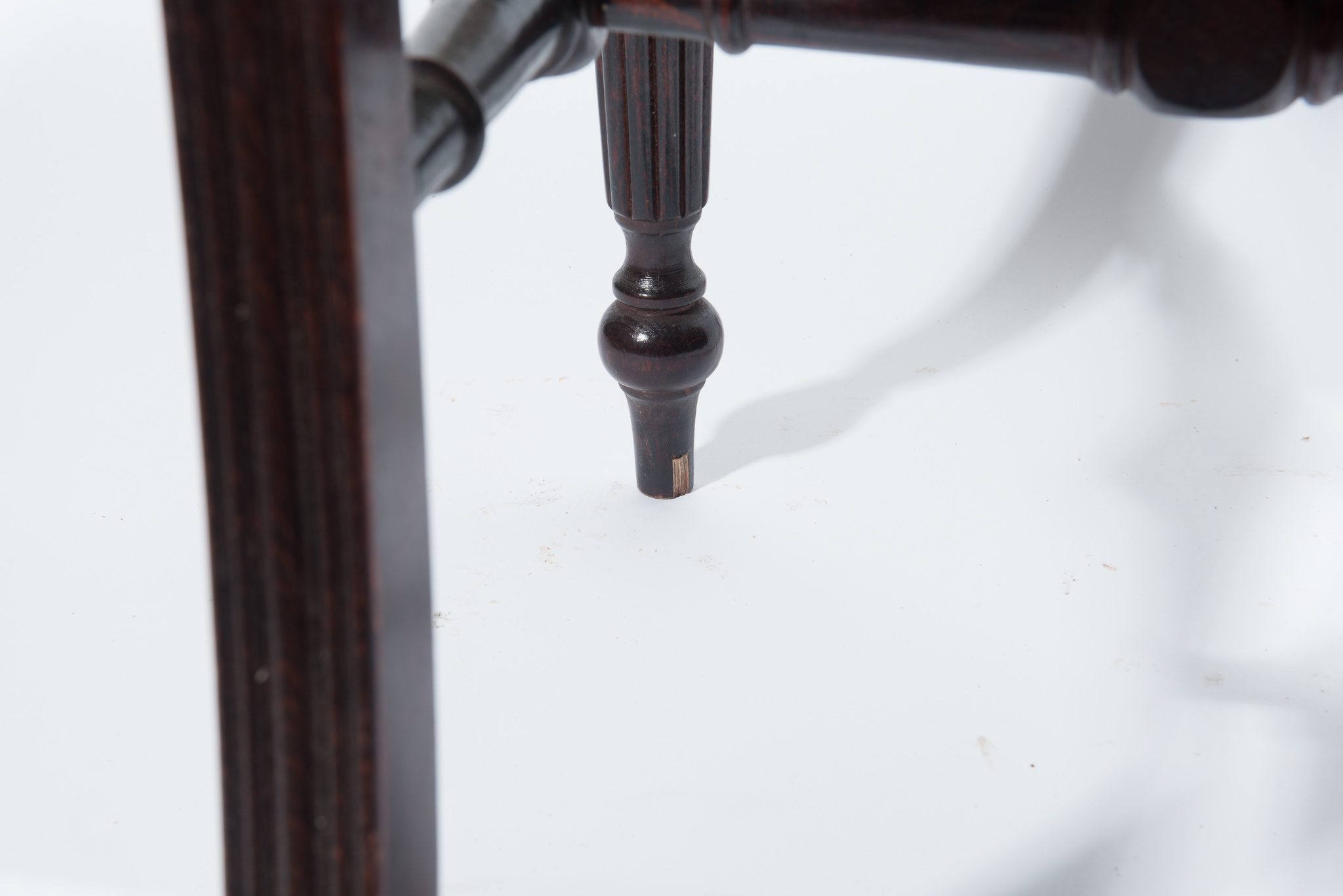 Antique English Turned Mahogany Chairs