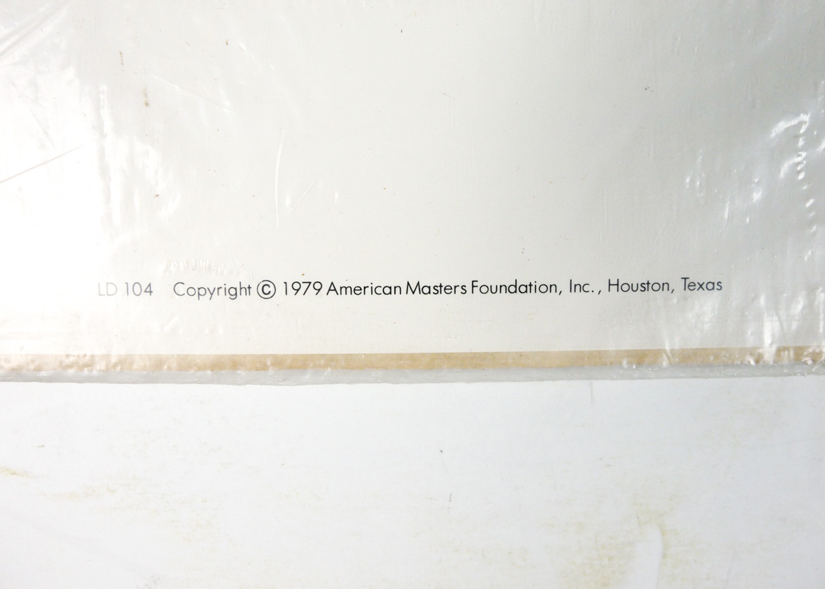 Vintage Fine Art Print of "Sunlit Silence" After Larry Dyke